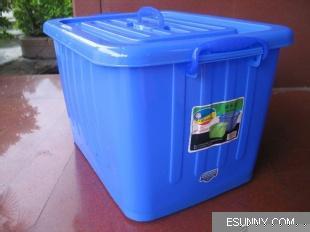 Nestable Plastic Storage Box and Lids NO 67