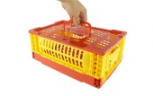 2312Attached Lid Collapsible & Folding Baskets